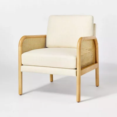Cane Accent Chair