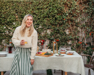 Olivia Muniak dinner party March bucket list