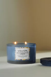Voluspa Mediterranean Lemon Maison Candle