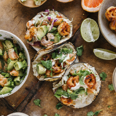 Shrimp tacos_quick summer dinners