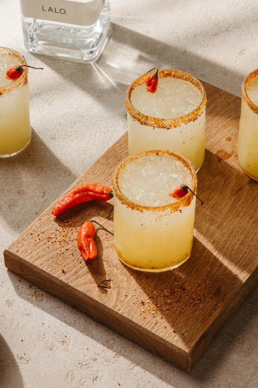 Spicy tajin margarita