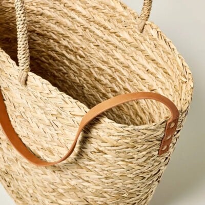 woven summer tote