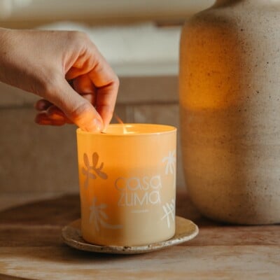 daybreak luxury candle casa zuma