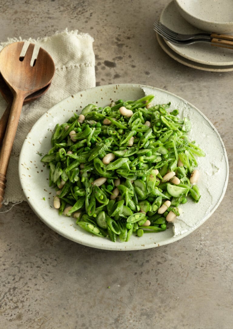 Snap Pea Salad_spring Equinox -Menü Ideen