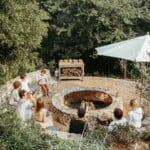summer entertaining tips-camille styles fire pit