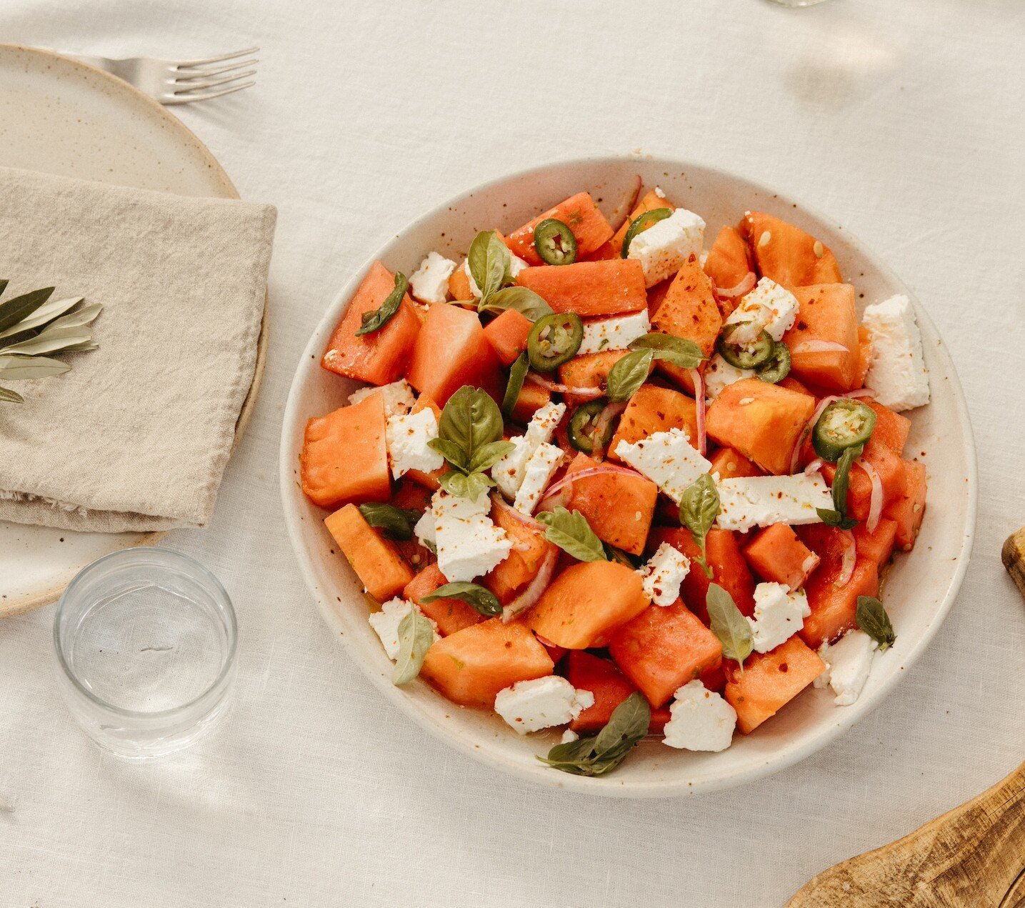 This Spicy Watermelon Feta Salad Is My Go-To Summer Side