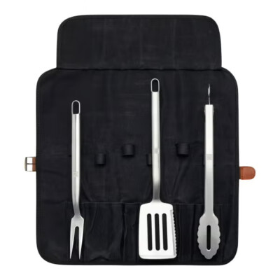 4-piece grilling tool set