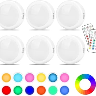 LED puck lights