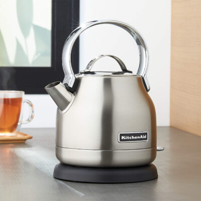 KitchenAid ® 1.25-Liter Silver Electric Tea Kettle