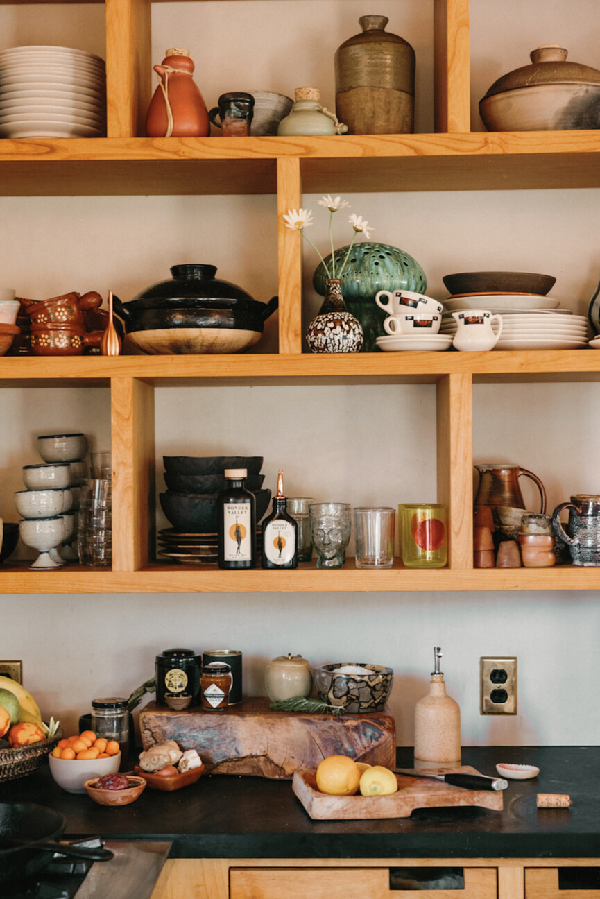 Kitchen pantry.