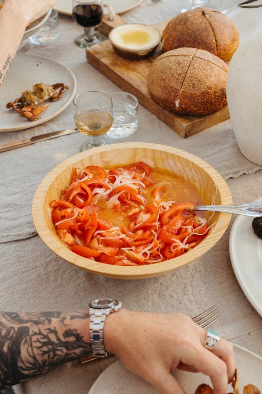 Simple Tomato Salad 