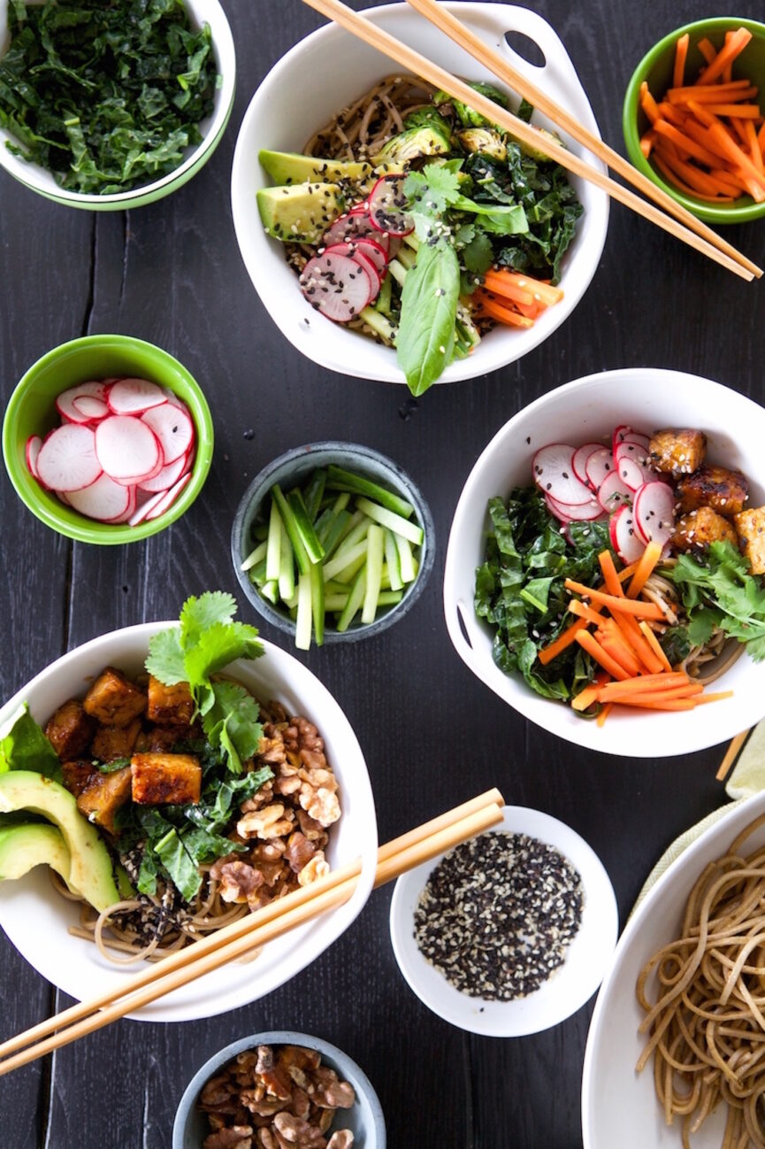 soba noodle bowls