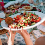 watermelon chopped greek salad