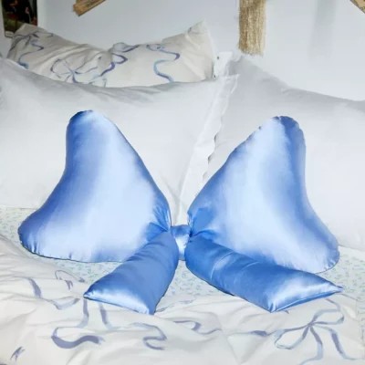 Big Bow Satin Throw