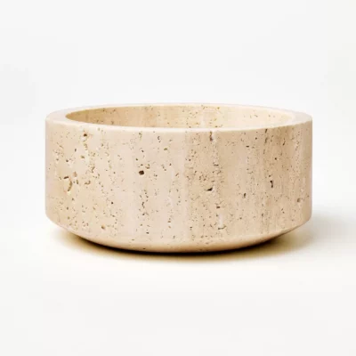 Travertine Dish Bowl