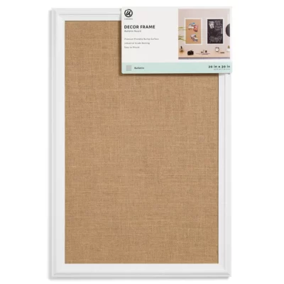 Burlap Bulletin Board