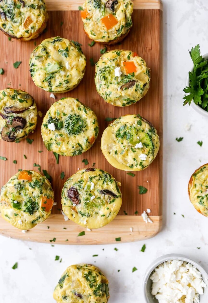 Baked Egg Muffins from Eating Bird Food