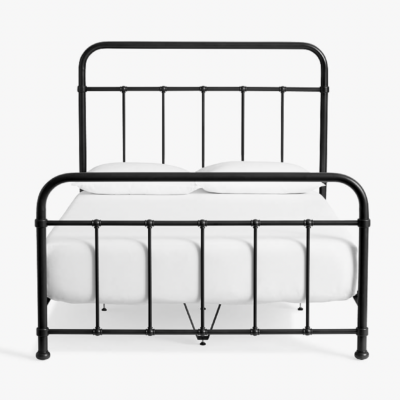 Pottery Barn Black Frame Bed