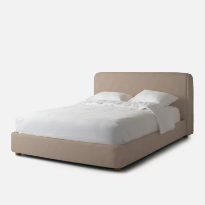 Mira Upholstered Bed, Schoolhouse