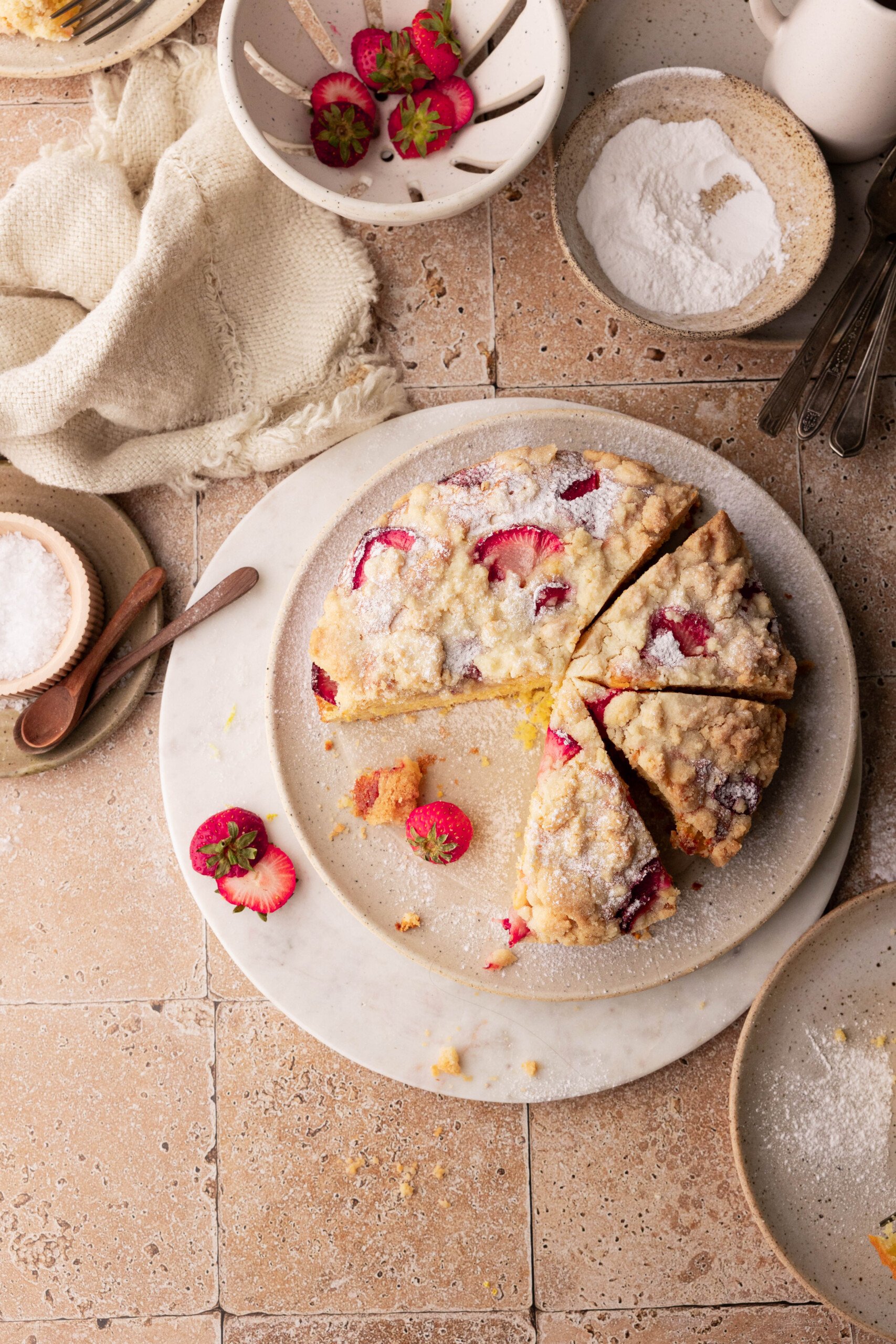 I Bring This Strawberry Crumble Cake to Every Summer Gathering