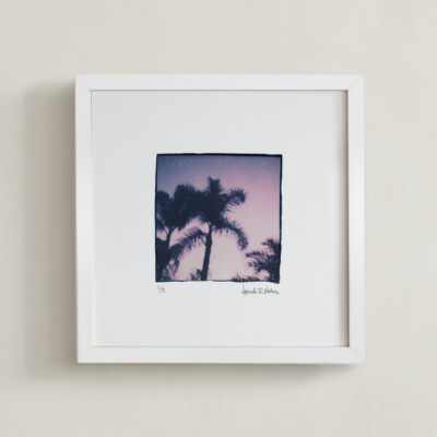 Twilight Palms Minted artwork