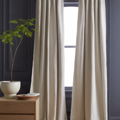 Cotton Slub Blackout Curtain