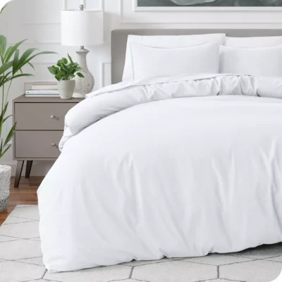 Double Brushed Duvet Set - Ultra-Soft, Easy Care by Bare Home