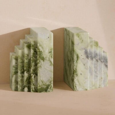 Lola Bookends Green