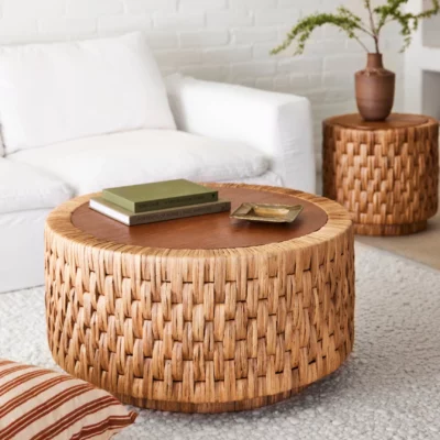 Puebla Woven Coffee Table