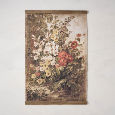 Secret Garden Floral Tapestry