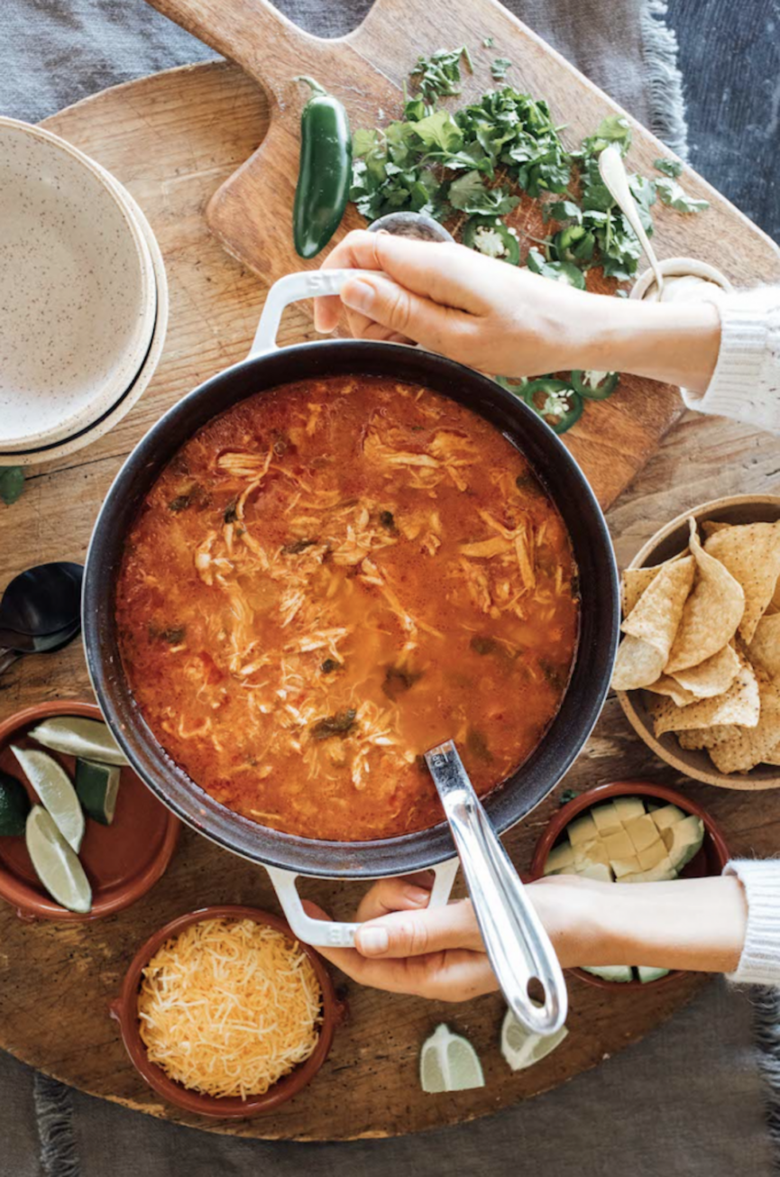 mexican chicken tortilla soup_best soup when sick