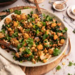 easy Roasted Cauliflower Salad