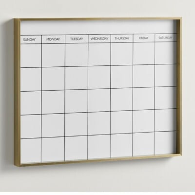 Foley Magnetic Whiteboard Calendar