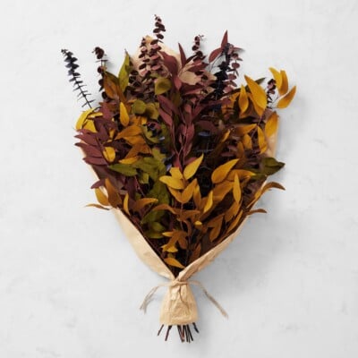 Preserved Falling Leaves Bunch, Williams Sonoma