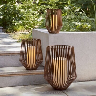 ira wire lanterns fall porch decor