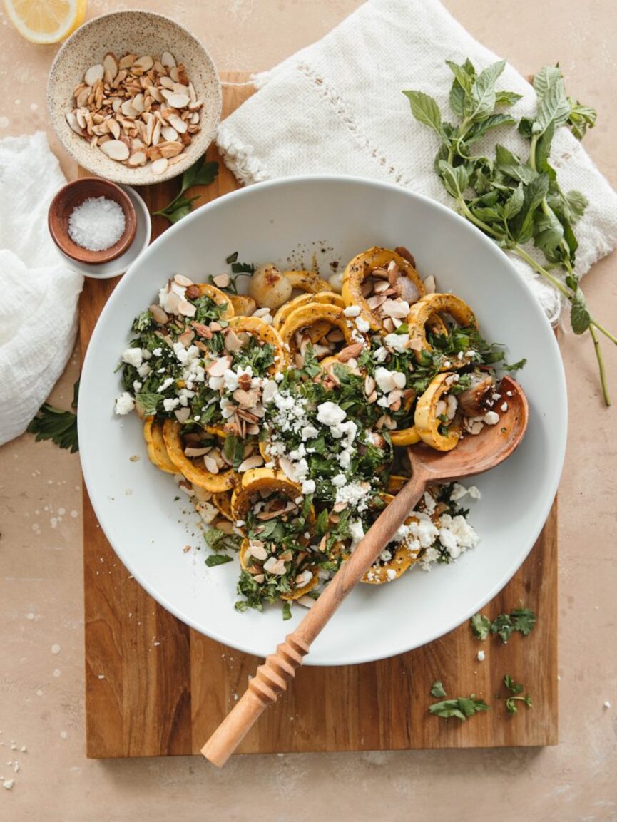 roasted delicata squash