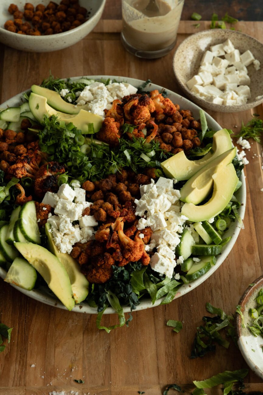 Smoked Spicy Cauliflower Salad