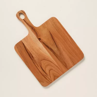 11"x16" Wood Cutting & Serve Board Brown