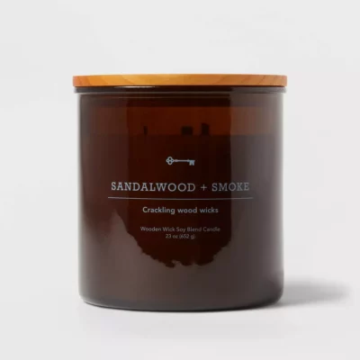 Sandalwood candle