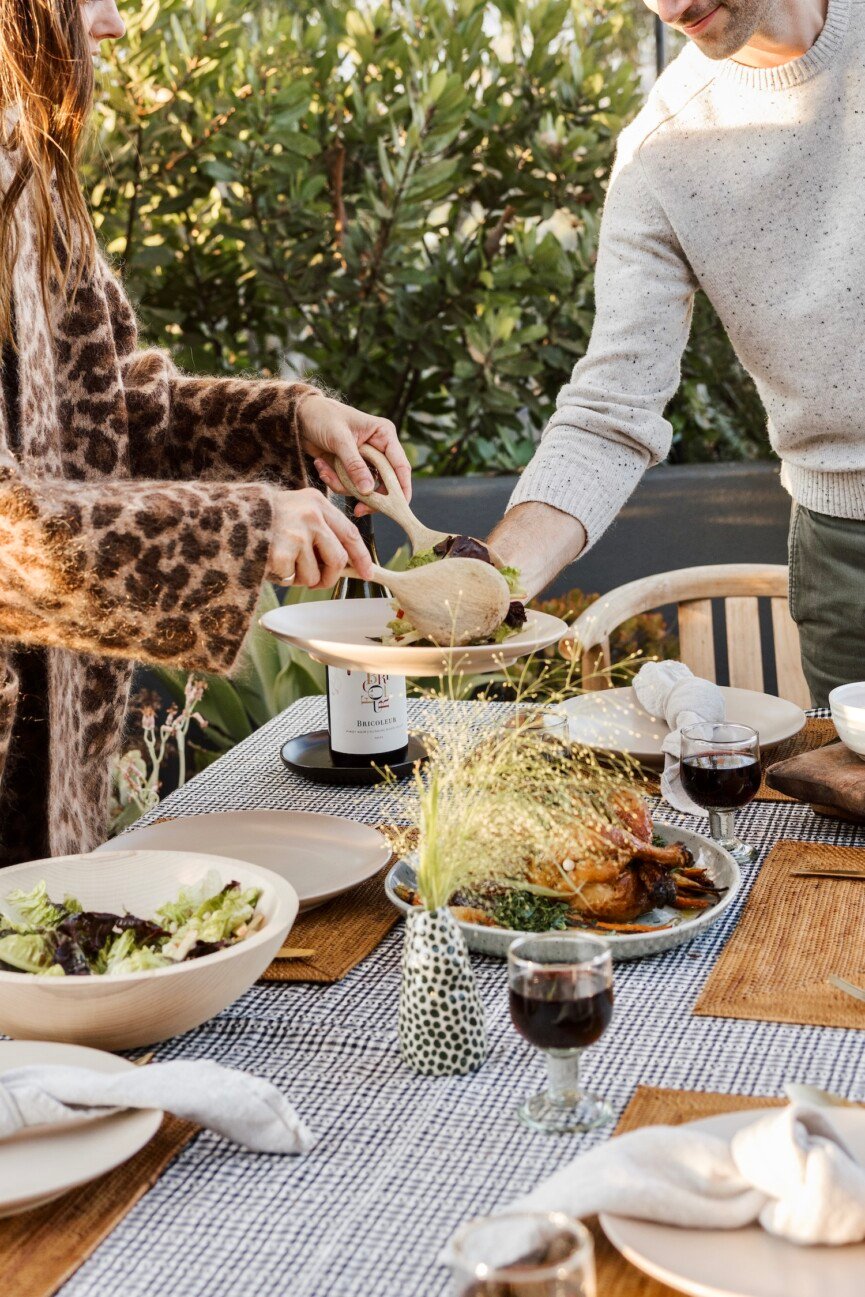 Jantar de outono de Betsy Sadler em Los Angeles