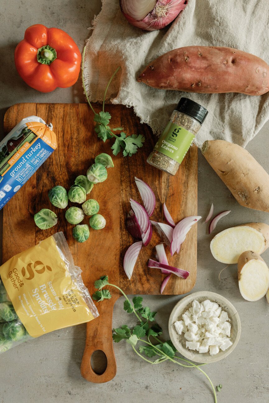 Fall meal prep produce