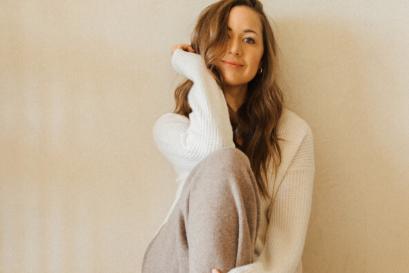 Camille Styles cozy loungewear.