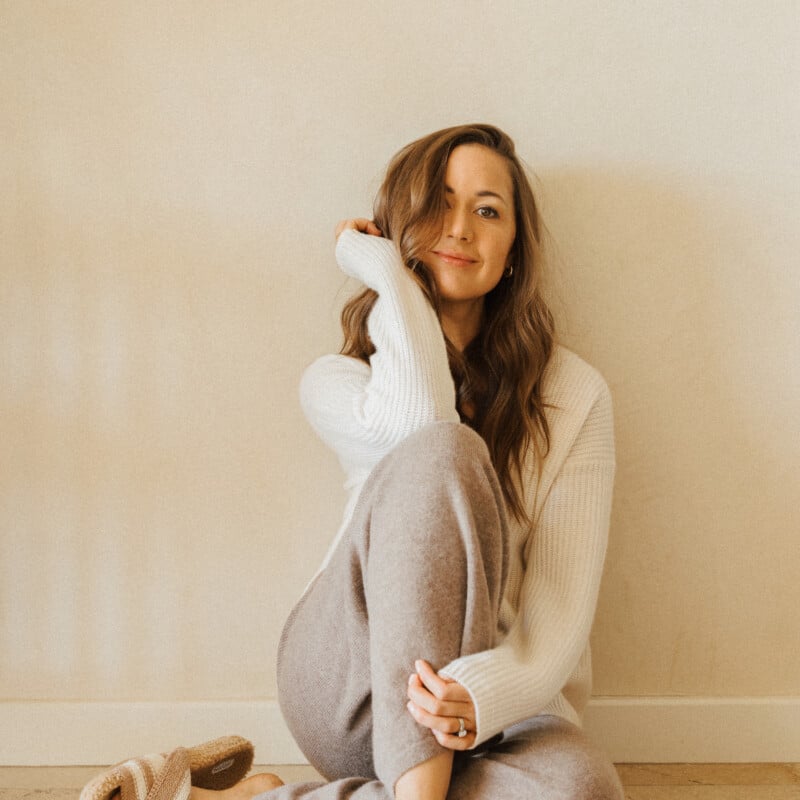 Camille Styles cozy loungewear.