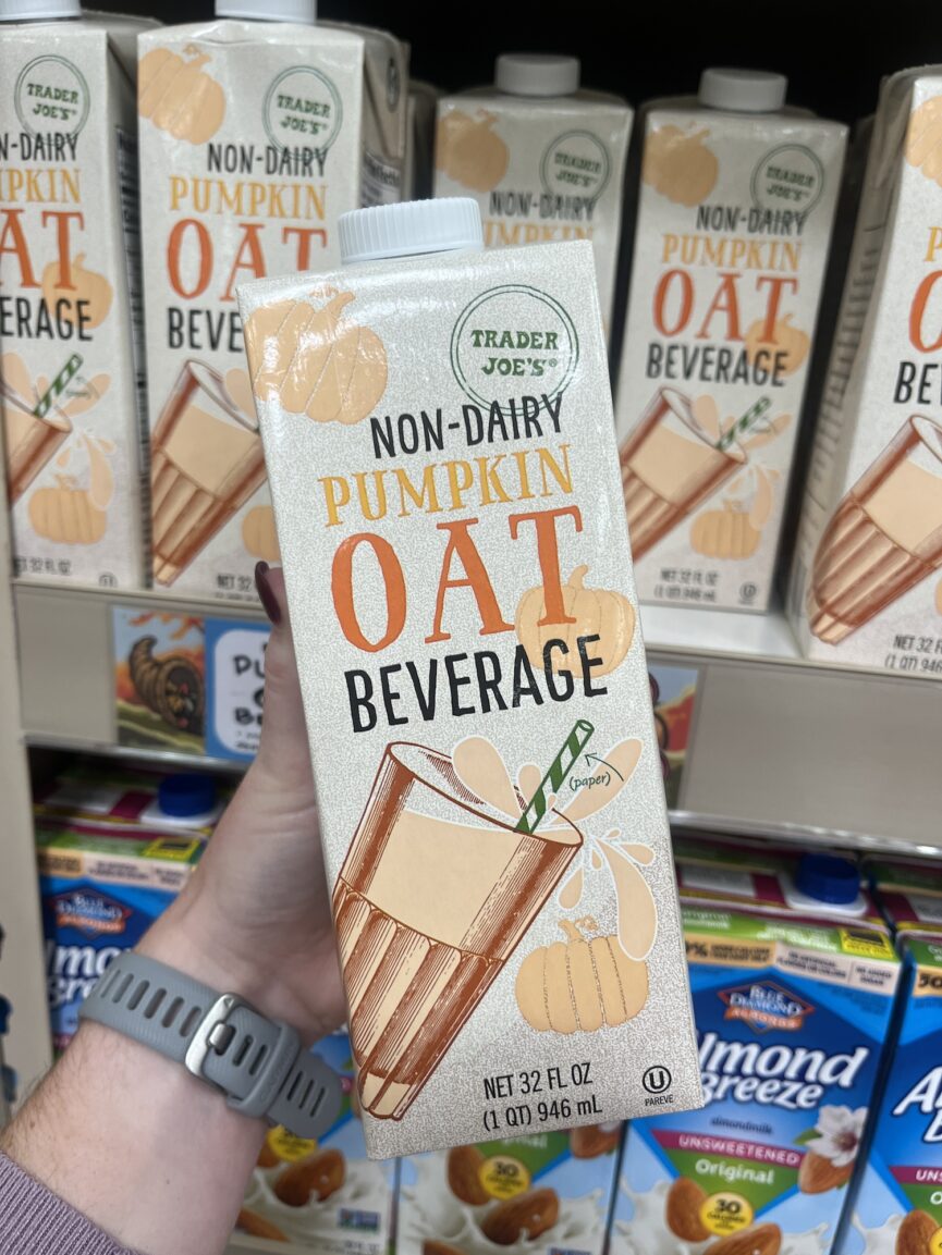 Non-Dairy Pumpkin Oat Drink 