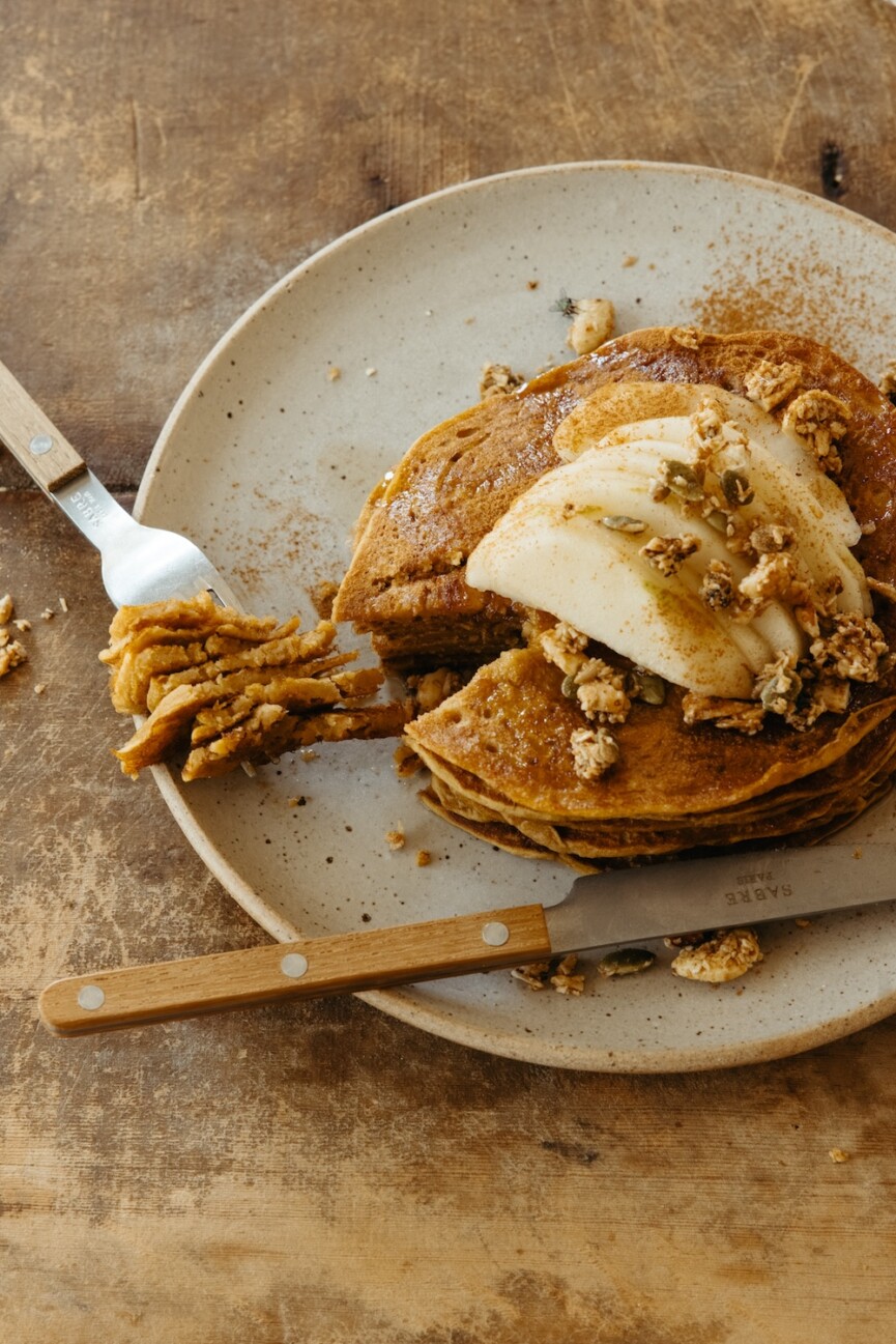 Pumpkin Protein Pancakes Recipe