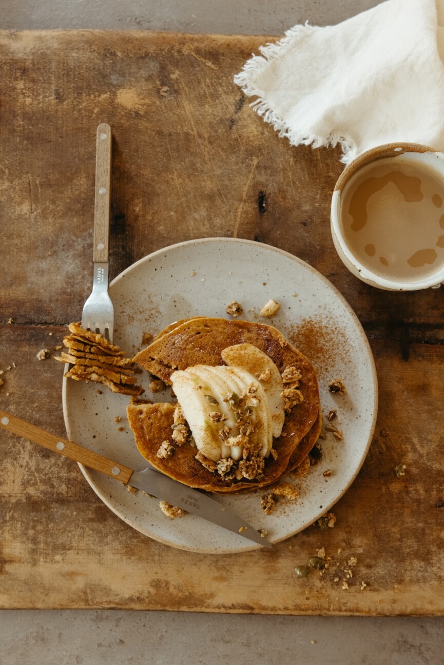 Pumpkin Protein Pancakes Recipe