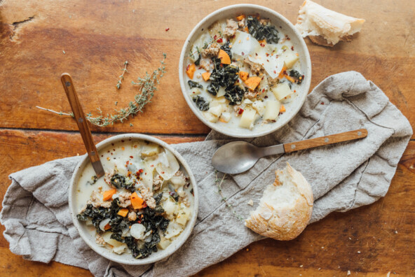 Zuppa toscana soup.