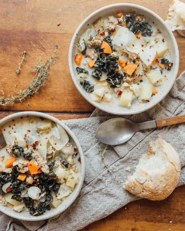 Zuppa toscana soup.