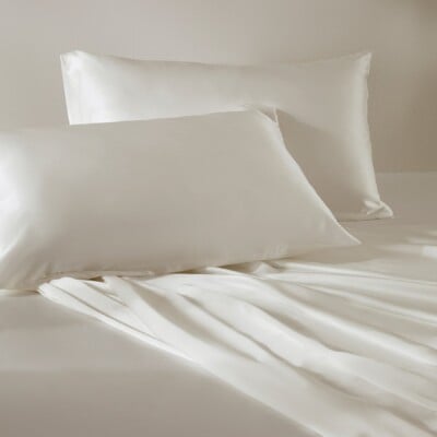 2 Pack Silk Pillowcase Set