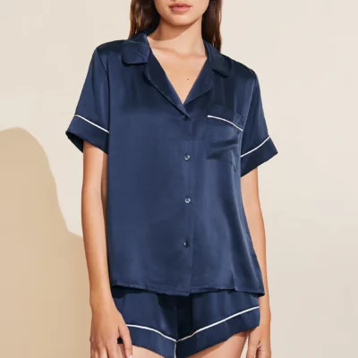 Inez Washable Silk Short PJ Set